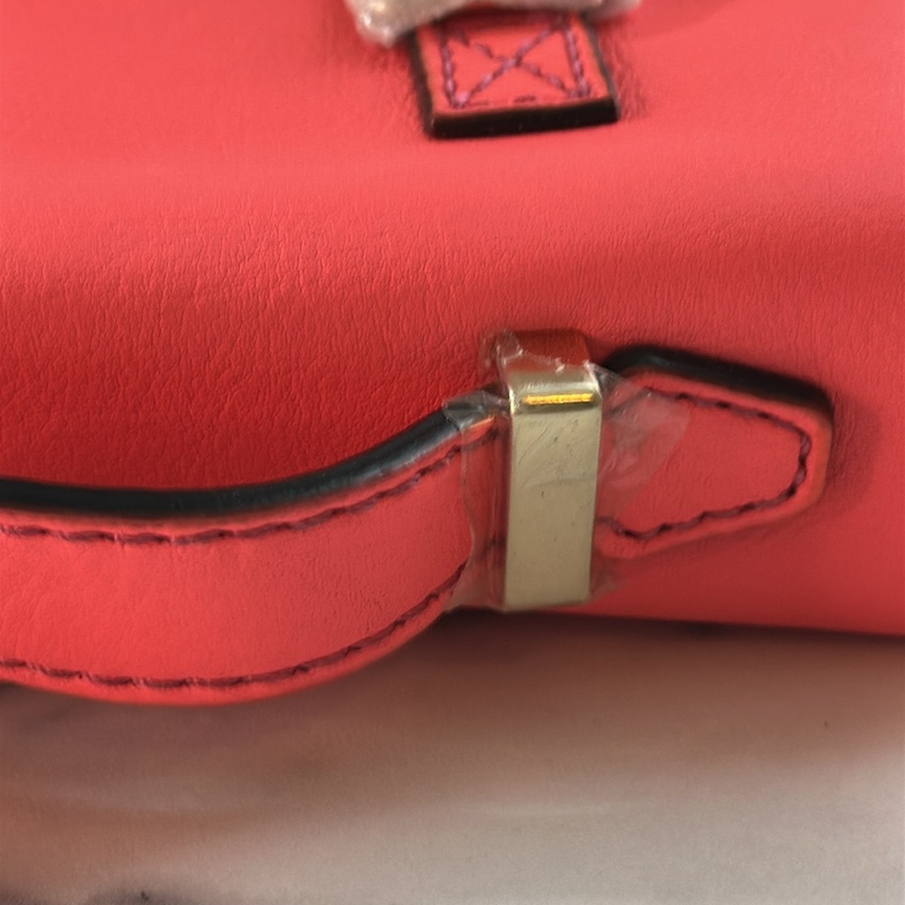 New- Lola Avenue “Lia” Kate Spade bright color Satchel with Gold-Tone Accents - Picture 17 of 17